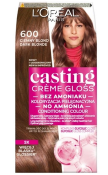 L'Oreal Paris Casting Creme Gloss Haarfarbe 600 Dunkelblond