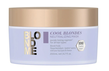 Schwarzkopf Blondme Cool Lila Maske 200 ml