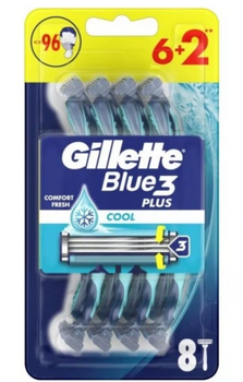 Gillette 3 Blau Plus Kühl 6+2