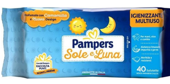 Pampers Sole &amp; Luna Feuchttücher 40 Stück
