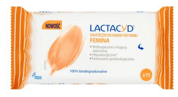 Lactacyd Femina Intimpflege-Tücher 15 Stück