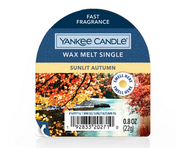 Yankee Candle Classic Wachs Sunlit Autumn 22 g