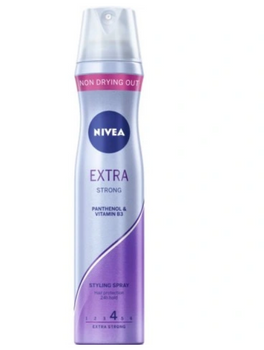 Nivea 4 Extra starkes Haarspray 250 ml Fixiert das endgültige Styling der Haare