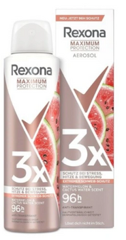 Rexona Maximum Protection Wassermelone & Kaktuswasser Deodorant für Frauen 150 ml