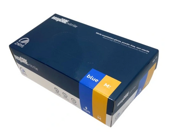 Outline easyCare Puderfreie Vinyl Einweghandschuhe L 100 Stück Weiß Transparent