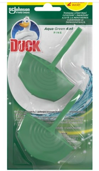 Duck WC Doppel Toilettenaufhängung Aqua Grün 4in1 2 x 36g