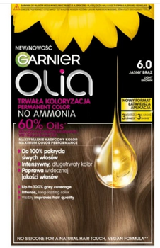 Garnier Olia Haarfarbe 6.0 Hellbraun