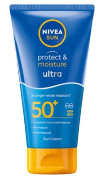NIVEA SUN Sonnenschutzlotion Sonnenschutzmittel LSF 50 150 ml