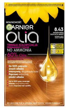 Garnier Olia Haarfarbe 8.43 Intensives Goldkupfer