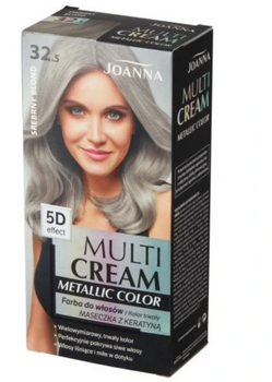Joanna Multi Cream Color Metallic Haarfärbemittel Silberblond 32.5