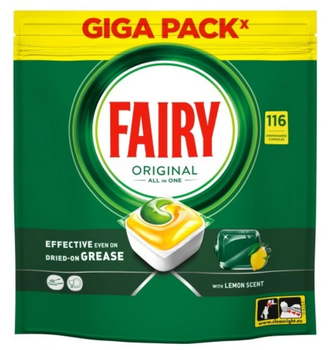 Fairy Original All in one Lemon Dishwasher Kapseln 100 Stück