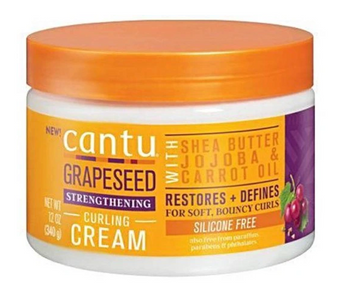 Cantu Traubenkerncreme Stärkung der Locken Wellen 340g