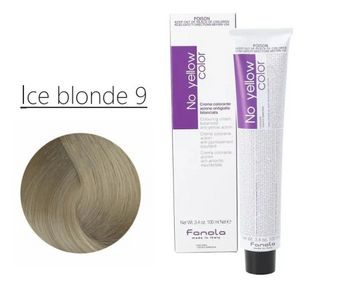 Fanola No Yellow Ice Blonde 9 Eiscreme sehr hellblond 100 ml