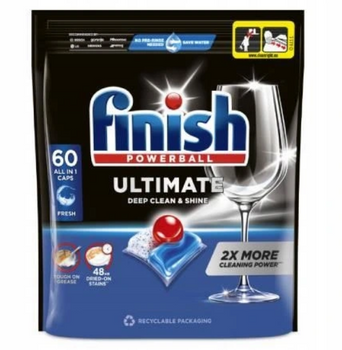 Finish Tabs Powerball Ultimate All in1 Regular 60 Geschirrspüler Tabletten
