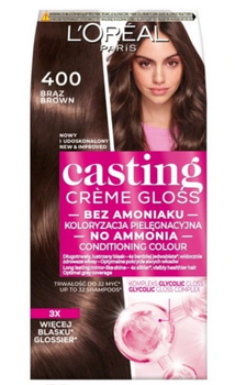L'Oreal Paris Casting Creme Gloss Haarfarbe 400 Braun