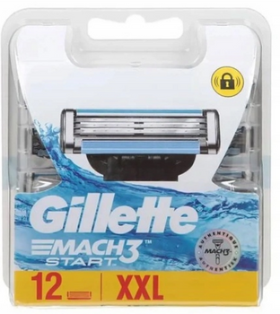 Gillette Mach3 START Rasiererkartuschen 12 Stück