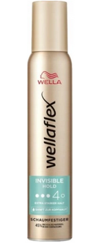 Wellaflex Unsichtbarer Halt Extra Starkes Haar Mousse 200 ml