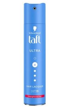 TAFT 4 Hair Ultra Hairspray blau sehr stark 250 ml