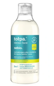 TOŁPA Dermo Face Sebio Micellar Face and Eye Wash 400 ml