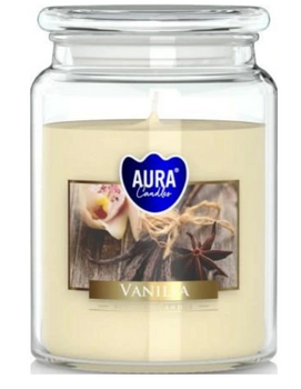 Bispol Duftkerze im Glas 500 g Vanille