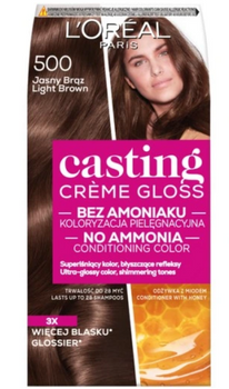 L'Oreal Paris Casting Creme Gloss Haarfarbe 500 Hellbraun