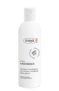 Ziaja Med Soothing Treatment Feuchtigkeitsspendendes Shampoo für Haare und empfindliche Kopfhaut 300 ml