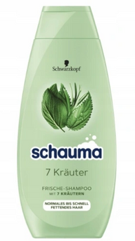Schauma 7 Kräuter Haarshampoo für Haare 400 ml