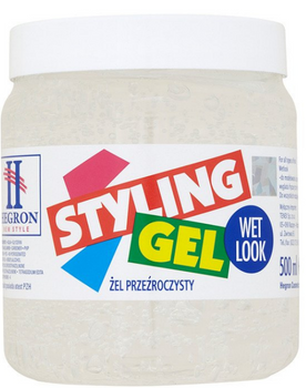 Hegron Styling Gel Wetlook Weiß 500 ml