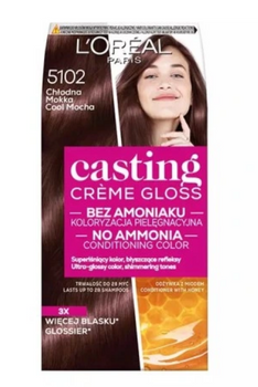 L'Oreal Paris Casting Creme Gloss Haarfarbe 5102 Cool Mocha