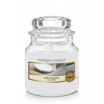 Yankee Candle Babypuder im kleinen Glas, 104 g