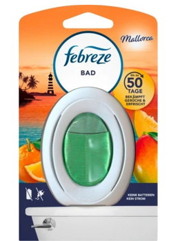 Febreze 2-in-1 Badezimmer-Toiletten-Lufterfrischer Mallorca 7,5 ml