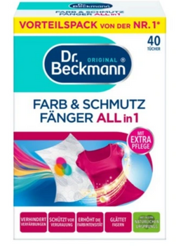 Dr. Beckmann Farb- und Schmutzfangtücher 40 Stück