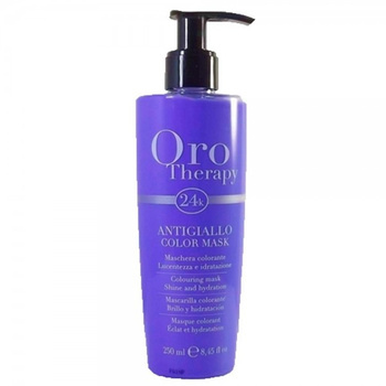 Fanola Oro Farbmaske No-Yellow 250 ml Silber