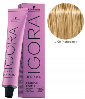 Schwarzkopf Igora Royal Fashion Lights Farbe Nr. L-00