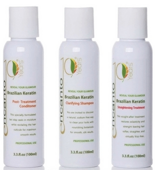Encanto 3x 100 ml Kit zur Haarglättung mit Keratin