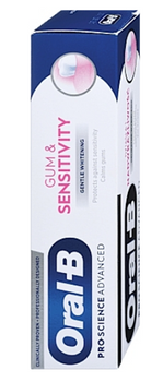 Oral-B Advanced Sensitivity &amp; Zahnfleischberuhigung Zahnpasta 75 ml