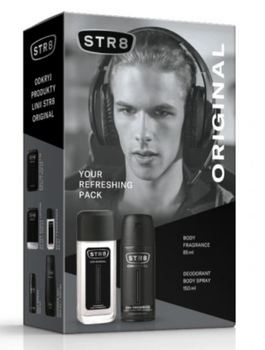 STR8 Original Geschenkset Deodorant 85 ml + Deodorant 150 ml
