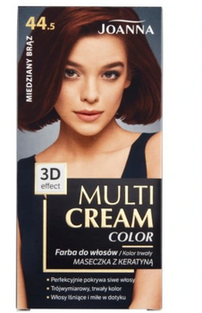 Joanna Multi Creme Farbe Haarfärbemittel Kupfer Braun 44.5
