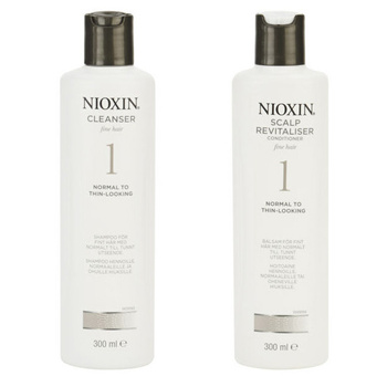 NIOXIN 1 Duo Set 2x300ml Shampoo + Spülung