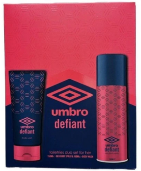 Umbro Defiant Kosmetikset für Frauen Deodorant + Duschgel