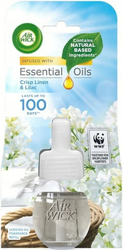 Air Wick Fresh Linen &amp; Cotton Nachfüllpackung / Vorrat 19ml