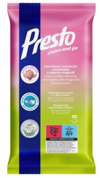 Presto Wischtücher Frühling Magnolie 72 Stück