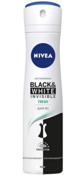 Nivea Women Invisible White & Black Fresh Green Deodorant 200 ml