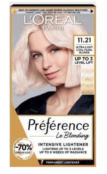 L'Oreal Paris Recital Haarfarbe Very Light Cool Pearl Blonde 11.21 Le Blonding
