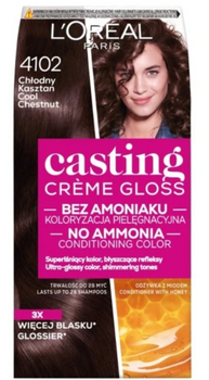 L'Oreal Paris Casting Creme Gloss Haarfarbe 4102 Cool Chestnut
