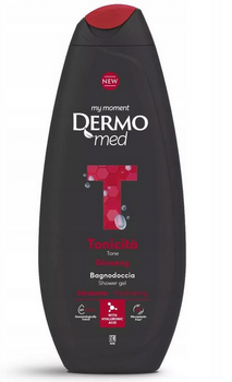 Dermomed Duschgel mit Pumpe Argan 1 Liter Hyaluronic Hydration