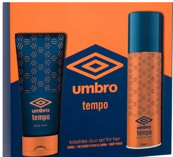 Umbro Tempo Kosmetikset für Frauen Deodorant + Duschgel