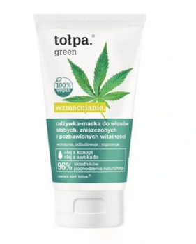 Tołpa Green Conditioner-Maske für geschädigtes, geschwächtes und ausfallendes Haar 150 ml