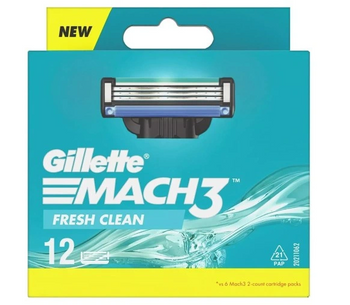 Gillette M3 Fresh Clean 12 Stück