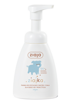 Ziajka Schaum zum Waschen von Gesicht, Händen und Körper 250 ml